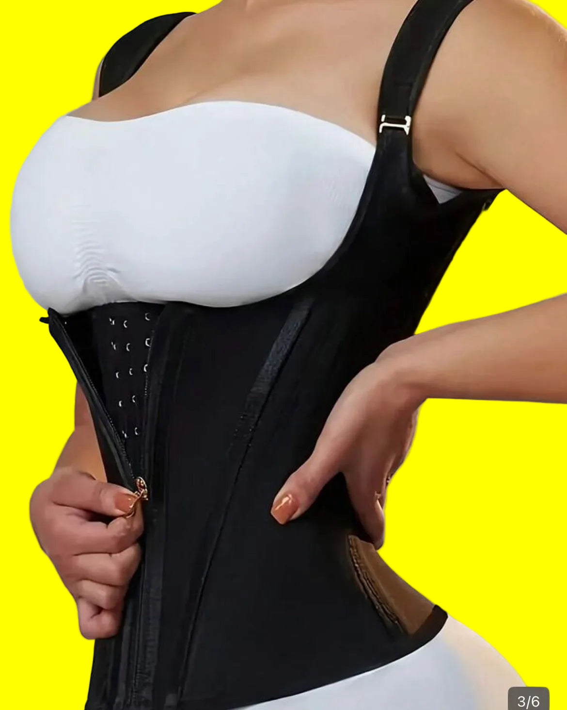 FAJA CINTURILLA CON ESPALDA Y CIERRE